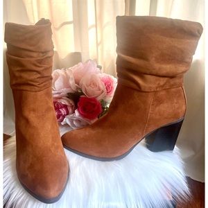 Apt. 9 Fabiola Faux Suede Slouchy Mid Calf Boot